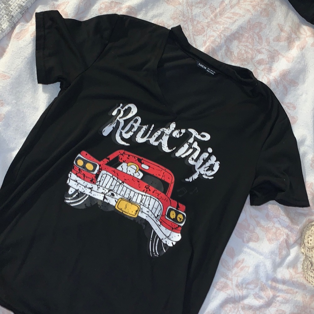 road trip shein shirt